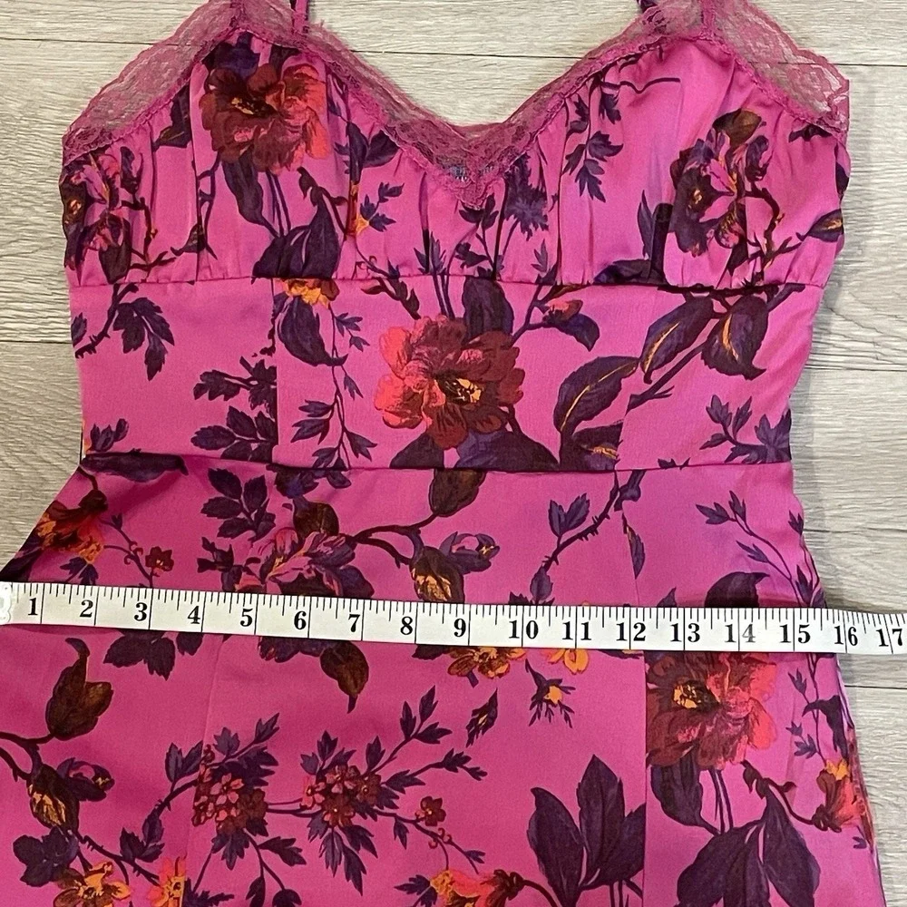 Urban Outfitters Women Floral Slip Dress Romantic Boho Whimsical Medium Festival